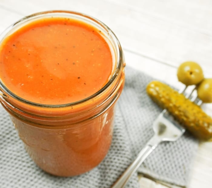 Today's the big day for season 3 to release and I'm celebrating with this Santa Clarita Diet Spicy Bloody Mary. #bloodymary #cocktail #drink #stantaclaritadiet #zombiefood