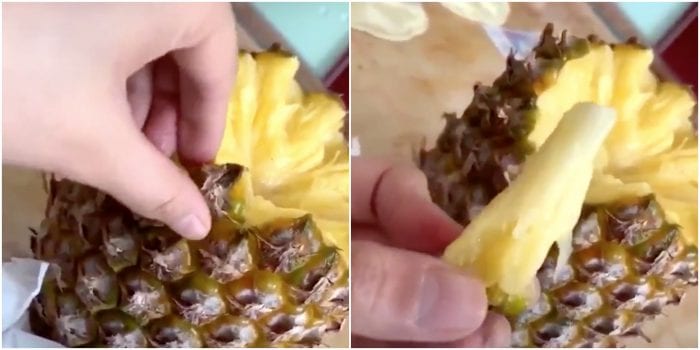 eating pineapple wrong