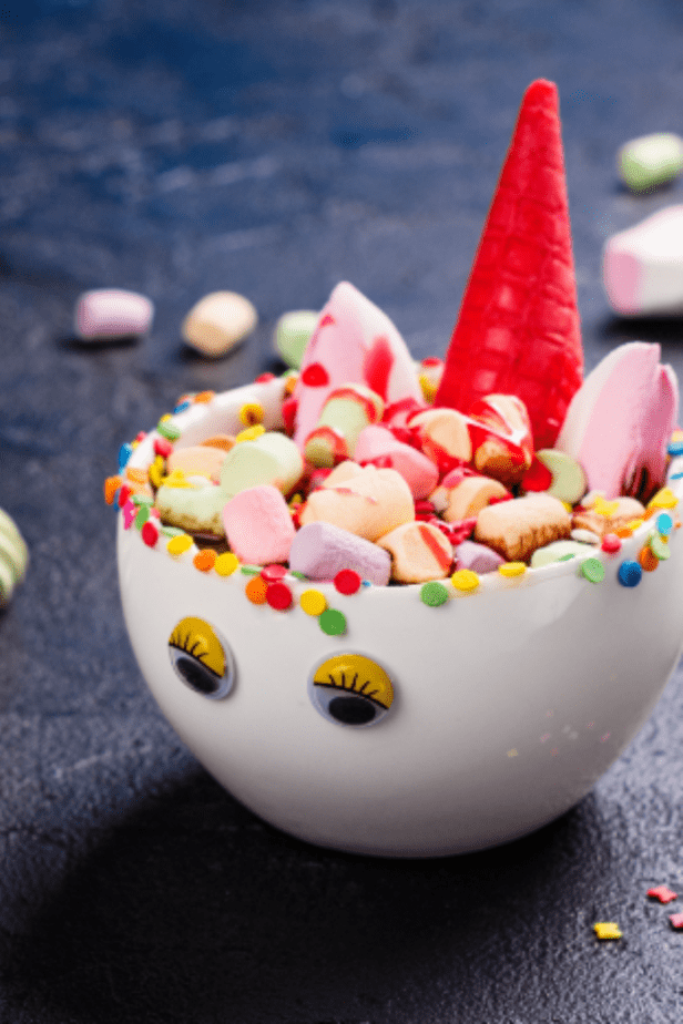 Nope. I won't hear it! This Unicorn Hot Cocoa is the cutest thing on the planet and no amount of cute puppies and sweet kitties is going to get me to change my mind. #unicorn #hotcocoa #hotchocolate
