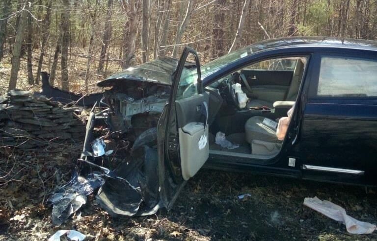 This Woman Crashed Her Car After Seeing A Spider While Driving