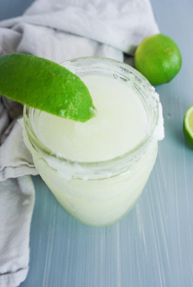 I've always wanted to know How to Make the Perfect Frozen Margarita at home. And now, I feel like the most clever person--BECAUSE I DID IT! Bwahahahahahaha! #margarita #perfectmargarita #frozenmargarita