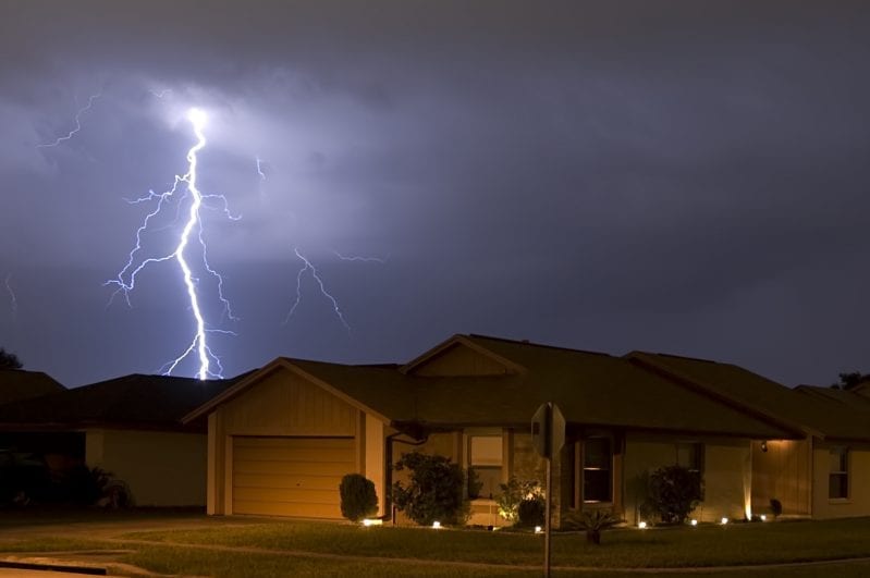 You Really Shouldn’t Wash Dishes Or Take A Shower During a Thunderstorm