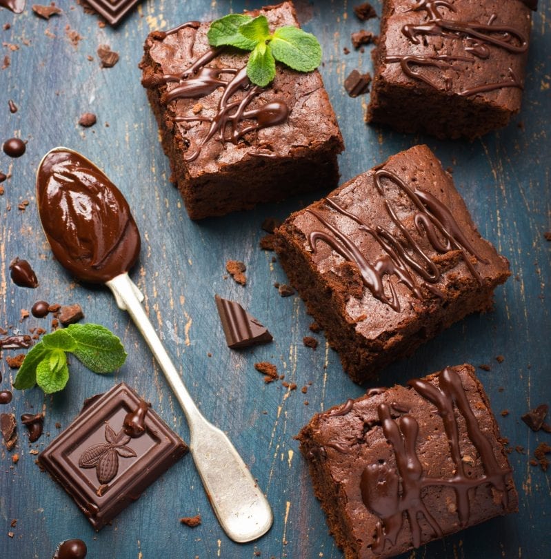 Oh, these Savory Brownies are SO Worth Diving into. They're decadently sweet and so very dark. I have to have more. #brownies #brownierecipe #brownie #howtomakebrownies