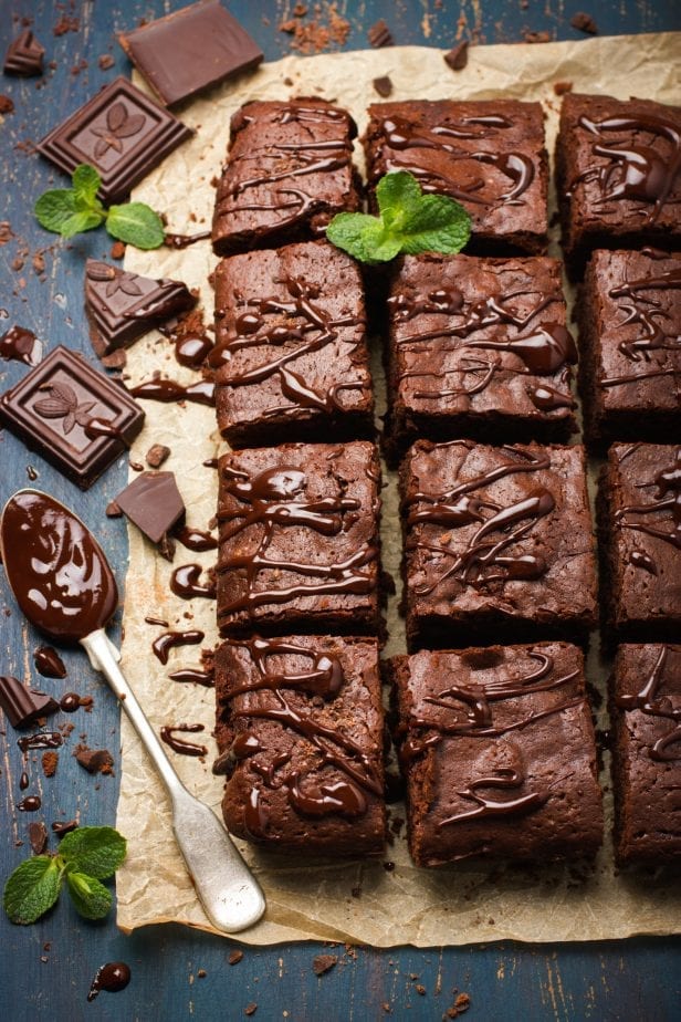 Oh, these Savory Brownies are SO Worth Diving into. They're decadently sweet and so very dark. I have to have more. #brownies #brownierecipe #brownie #howtomakebrownies