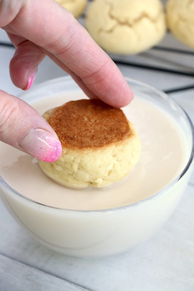 So soft and chewy, these Confetti Cookies are so ridiculously good, my mouth is watering for another taste. #confetticookies #cookies #cookierecipes #springcookies