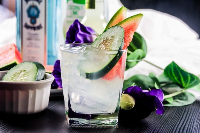 Watermelon Cucumber Tonic the Perfect Summer Chiller