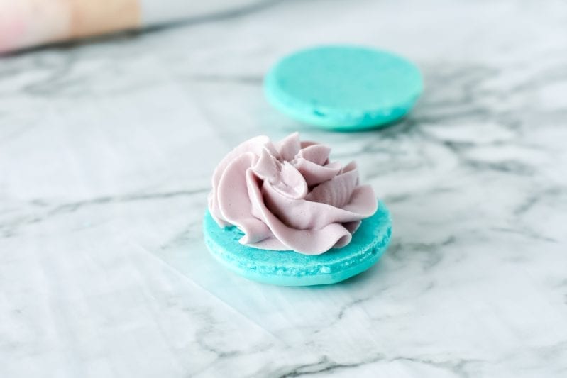 Blueberry Macarons are So Freaking Spectacular, I'm Marrying Them. They're without equal. And I need more. Immediately. #macarons #blueberrymacarons #macaroncookies #frenchmacarons