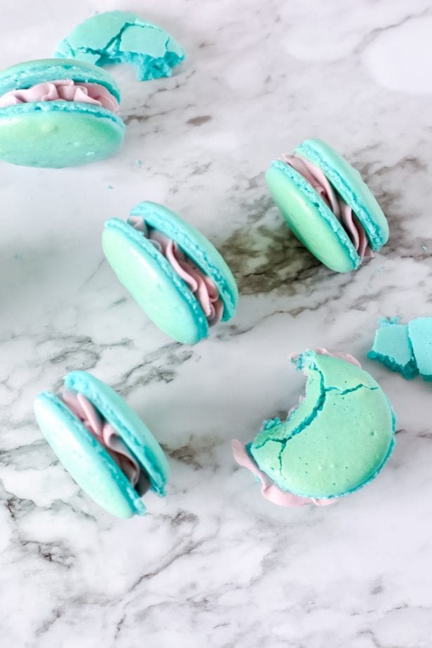 Blueberry Macarons are So Freaking Spectacular, I'm Marrying Them. They're without equal. And I need more. Immediately. #macarons #blueberrymacarons #macaroncookies #frenchmacarons