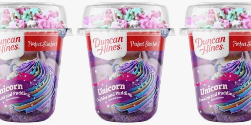 Duncan Hines Single-Serving Unicorn Cake Mix is Happening!