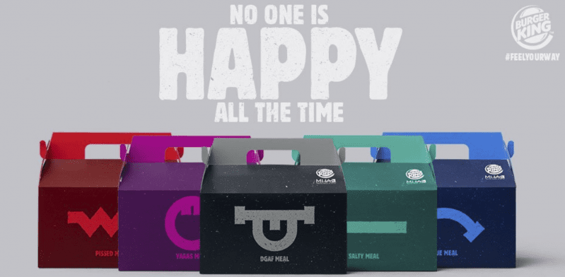 Burger King Launches ‘Real Meals’ For Real People Who Aren’t ‘Happy’ All The Time