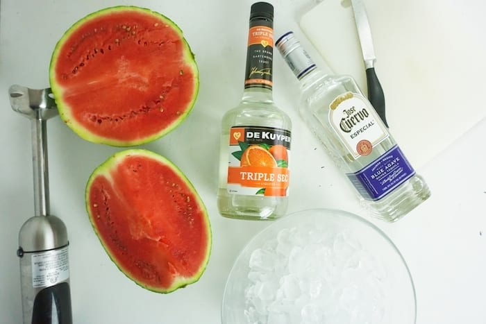 I'm not kidding, this is the World's Best Homemade Frozen Watermelon Margarita. You don't get more fun and tasty than this! #watermelonmargarita #frozenmargarita #margarita
