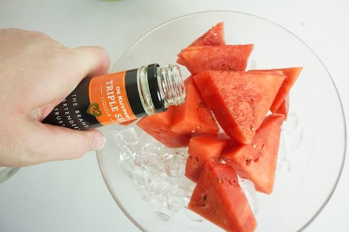 I'm not kidding, this is the World's Best Homemade Frozen Watermelon Margarita. You don't get more fun and tasty than this! #watermelonmargarita #frozenmargarita #margarita