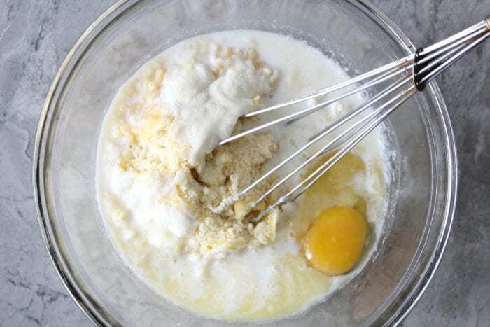 mexican cornbread inprcoess 1