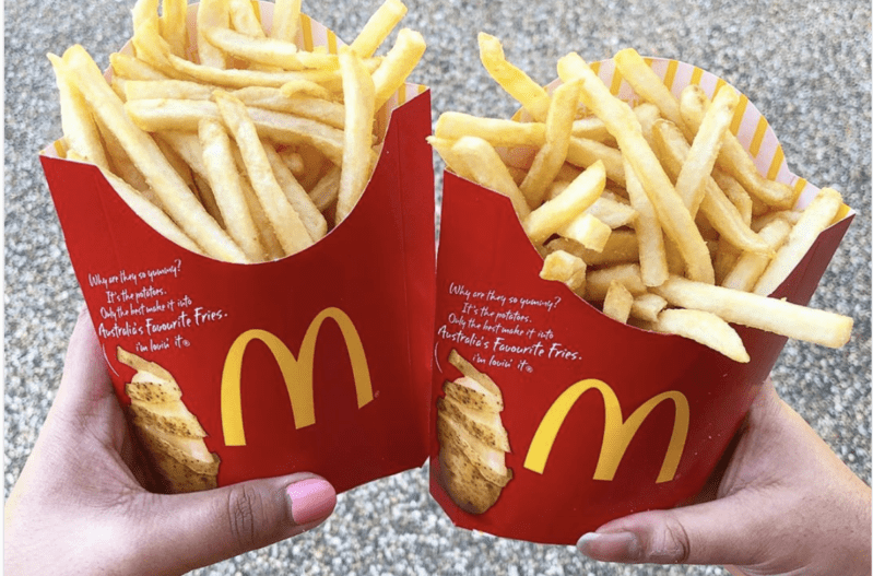 Today is Free Fry Day at McDonald’s