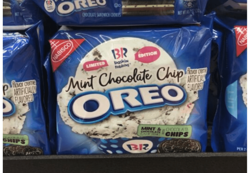 Baskin Robbins’ Mint Chocolate Chip Oreos Are Here!