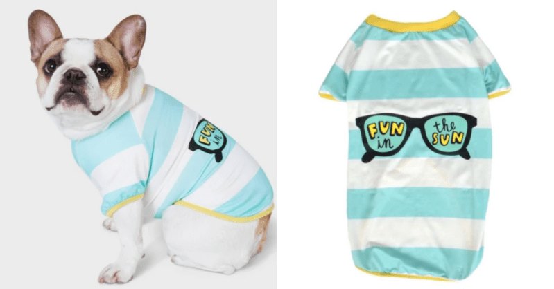 Target Is Selling a $10 UV T-shirts For Your Dog