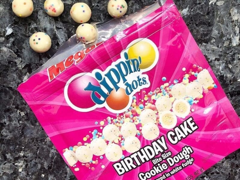 Dippin’ Dots Released Birthday Cake Cookie Dough Bites