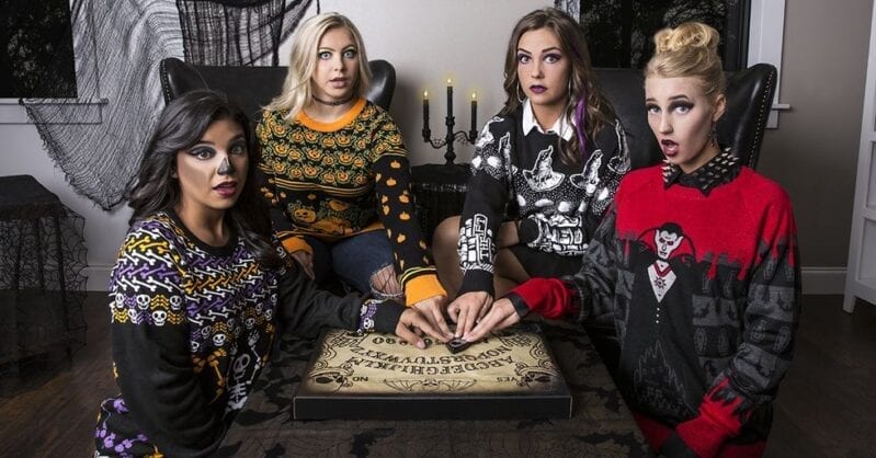 Forget Ugly Christmas Sweaters, Ugly Halloween Sweaters Are the New Hot Thing!