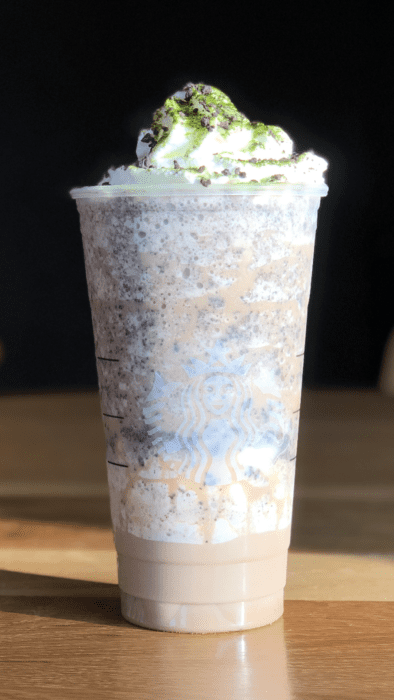 You've got to try this Oogie Boogie Frappuccino from the Starbucks 