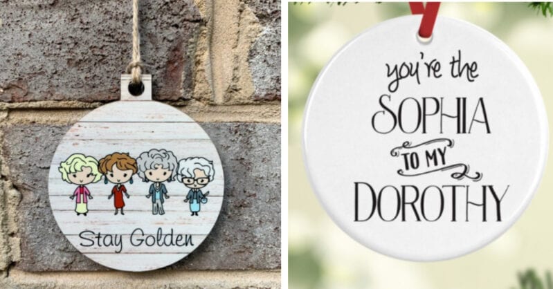 You Can Get Golden Girl Ornaments For Your Tree