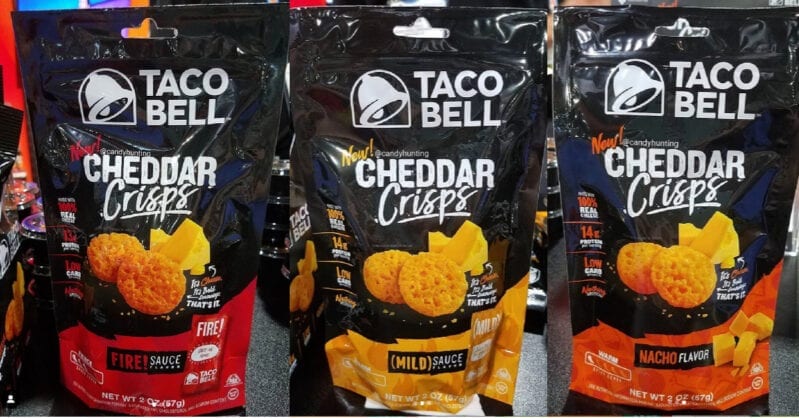 Taco Bell Released Cheddar Crisps
