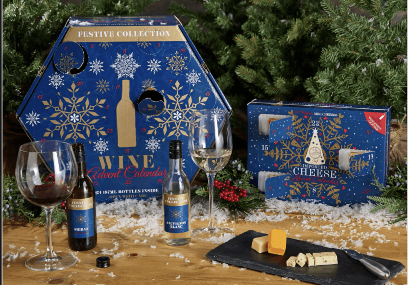 Aldi Wine and Cheese Advent Calendars Are Back