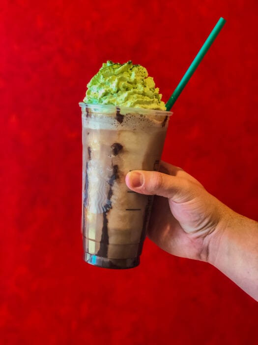 the Beetlejuice Frappuccino is a sweet treat that's perfect for Halloween