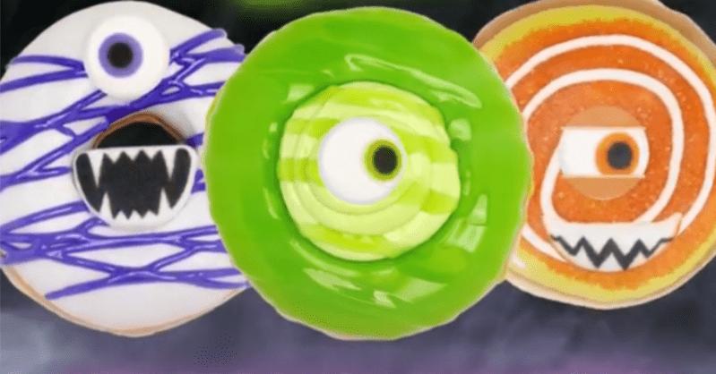 Krispy Kreme Released Monster Doughnuts and They Are SPOOKY GOOD
