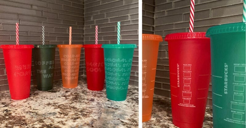 Starbucks Released Reusable Christmas Cups and I Need Them Now