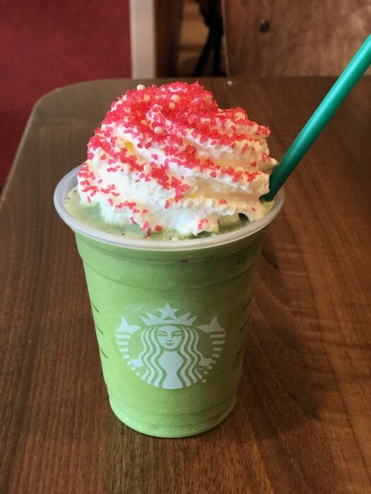 this Buddy The Elf Frappuccino is a fun and festive way to celebrate the best holiday ever