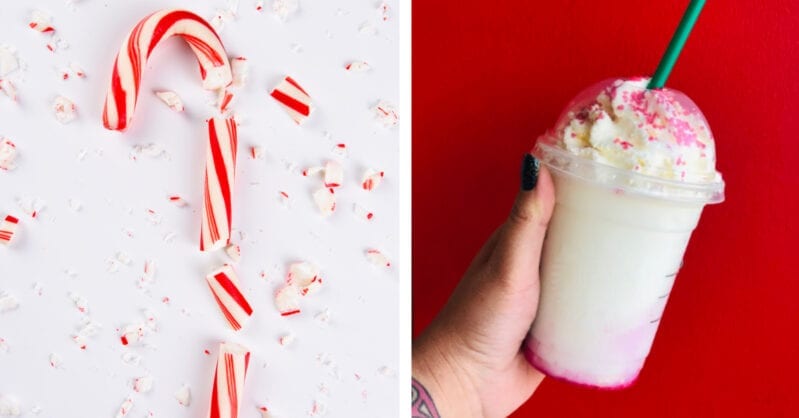 You Can Get A Candy Cane Frappuccino at Starbucks