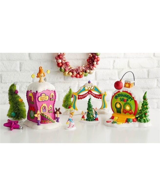 Amazon is Selling A Grinch Christmas Village So Your Heart Can Grow Three Sizes