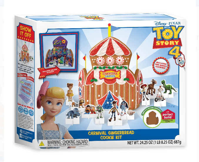 Walmart is Selling a Toy Story 4 Carnival Gingerbread Kit