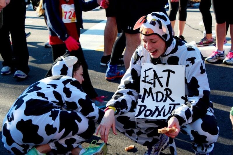This Intense Krispy Kreme Challenge Requires You to Eat A Dozen Donuts While Running 5 Miles