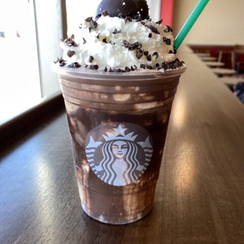 New Year's Ball Drop Frappuccino