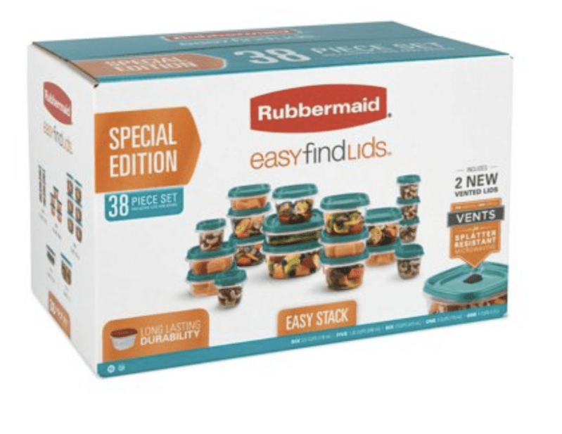 These Rubbermaid Food Storage Containers Are On Super Sale For Only $7