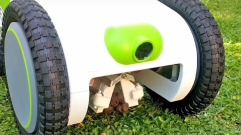 This Little Robot Is An Automatic Pooper Scooper So You’ll Never Hear Your Kids Complain About Picking Up Poop Again