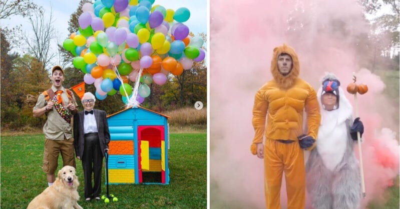 This 93-Year-Old Grandma And Her Grandson Play Dress Up and It is The Best Thing On The Internet