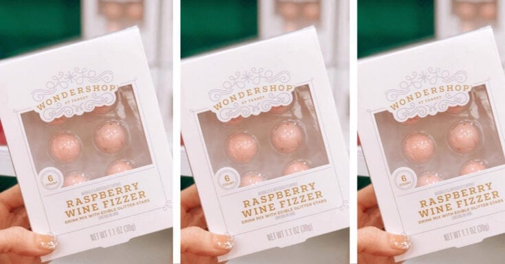 Wine Target Raspberry Target Is Selling $6 Raspberry Wine Fizzers That Explode with Glitter ...