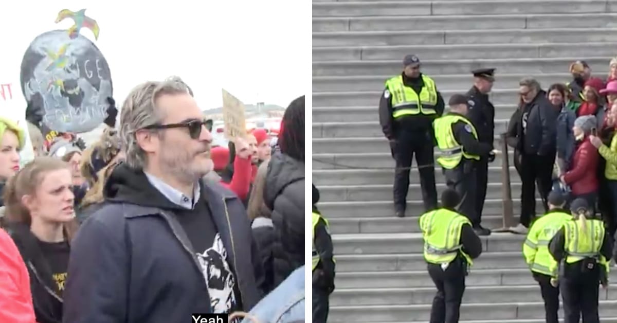 Joaquin Phoenix, Star of ‘The Joker’ Was Detained During A Protest