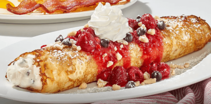 IHOP Has Raspberry Cannoli Crepes For A Limited Time and I Am On My Way