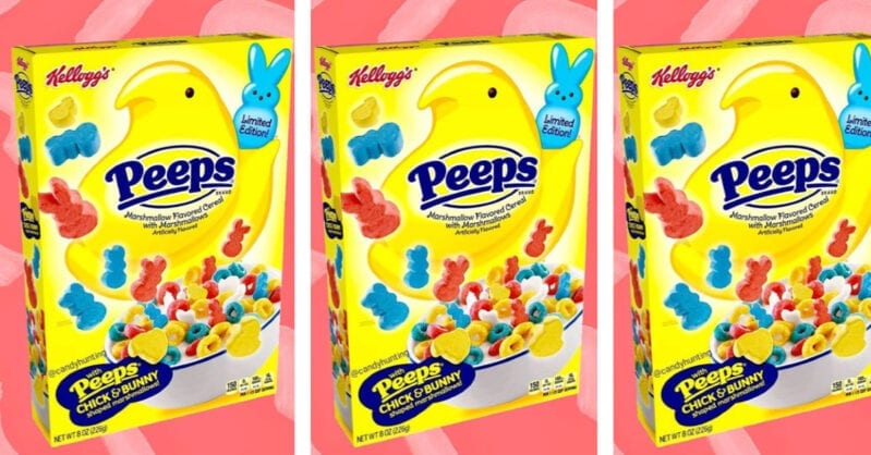 Peeps Cereal Is Coming Complete with Chick and Bunny Shaped Marshmallows