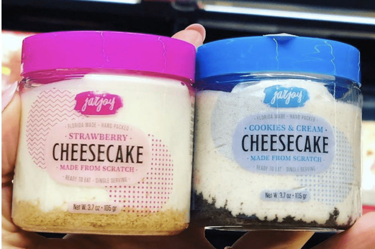 Aldi is Selling $2 Mini Cheesecake Jars For The Ultimate Personal-Sized Dessert