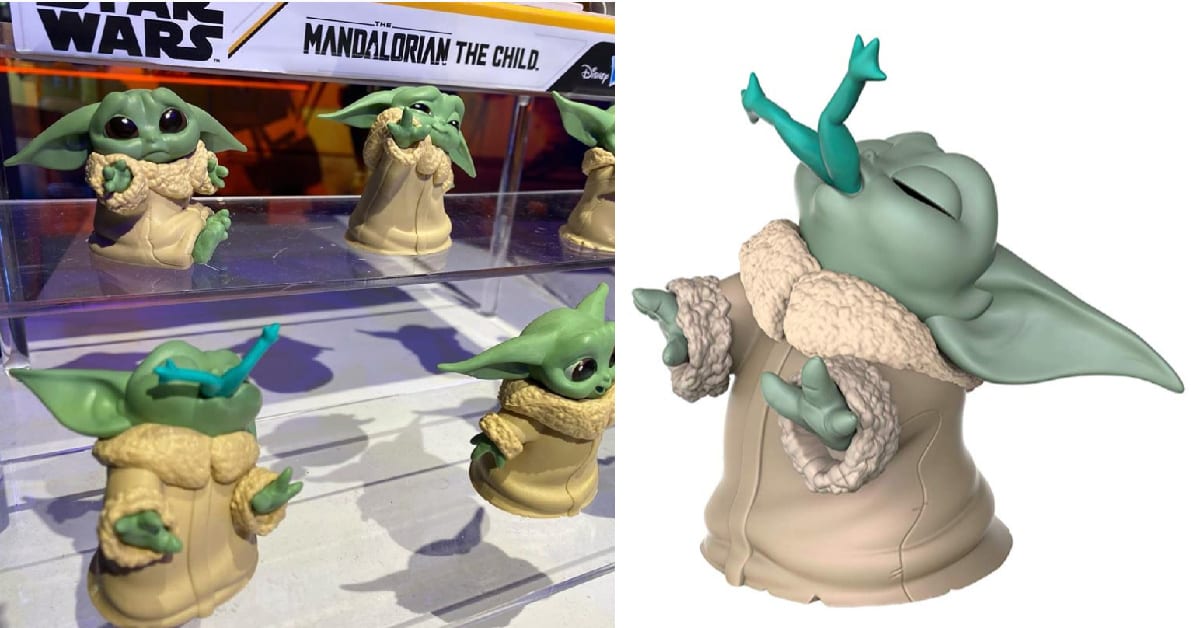 Baby Yoda Collectibles Are Coming. He Even Eats A Frog