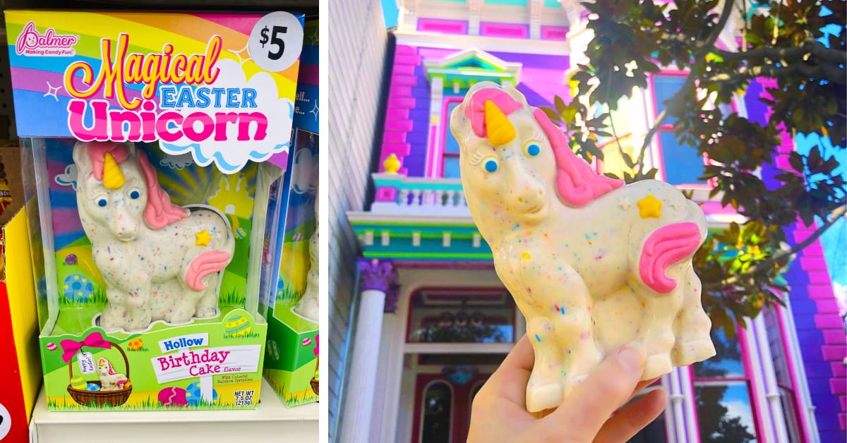 You Can Get A Chocolate Easter Unicorn That Tastes Like Birthday Cake and It Is Pure Magic