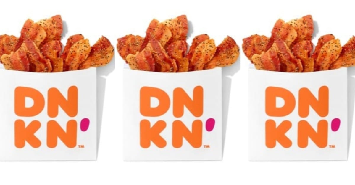 Dunkin’ Donuts Just Added Bags of Snackin’ Bacon To Their Menu and I’m On My Way