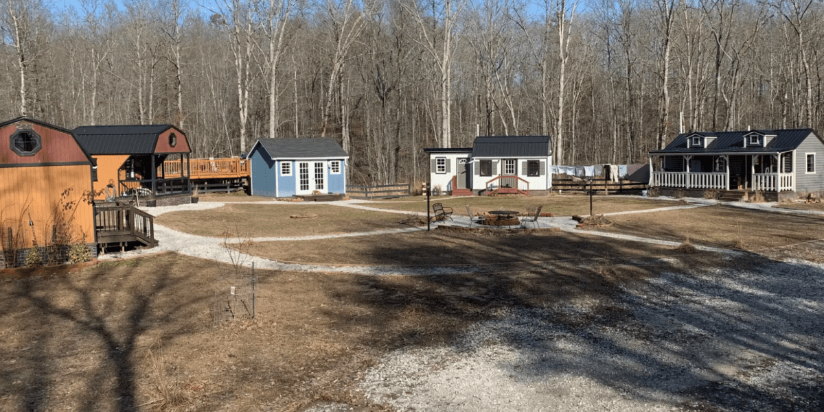 This Family Built A Tiny-House Village Where The Kids Have Their Own Homes