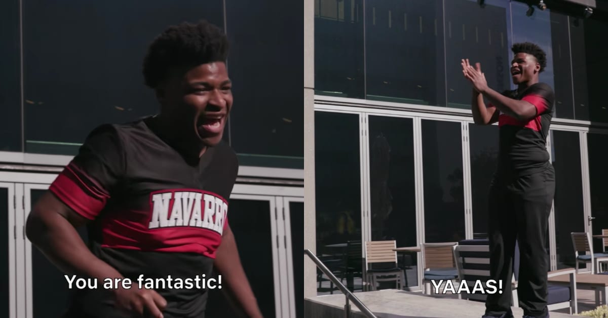 Jerry From ‘Cheer’ Mat-Talks Employees Heading Into Work And I Need His Enthusiasm