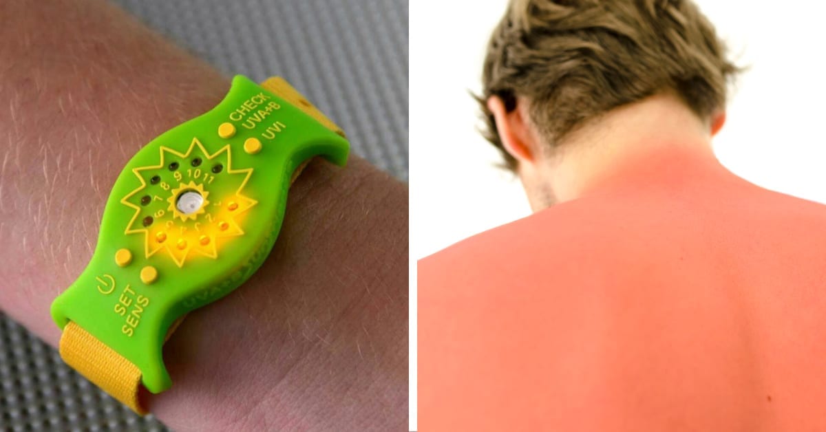 This Sun Monitor Bracelet Notifies You When You’ve Had Too Much Sun