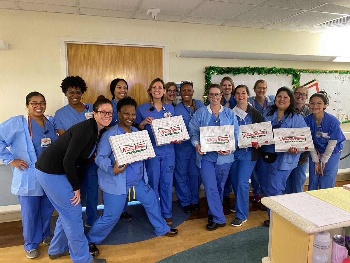 Krispy Kreme Is Giving Away Free Donuts To Healthcare Workers. Here’s How to Get Some.